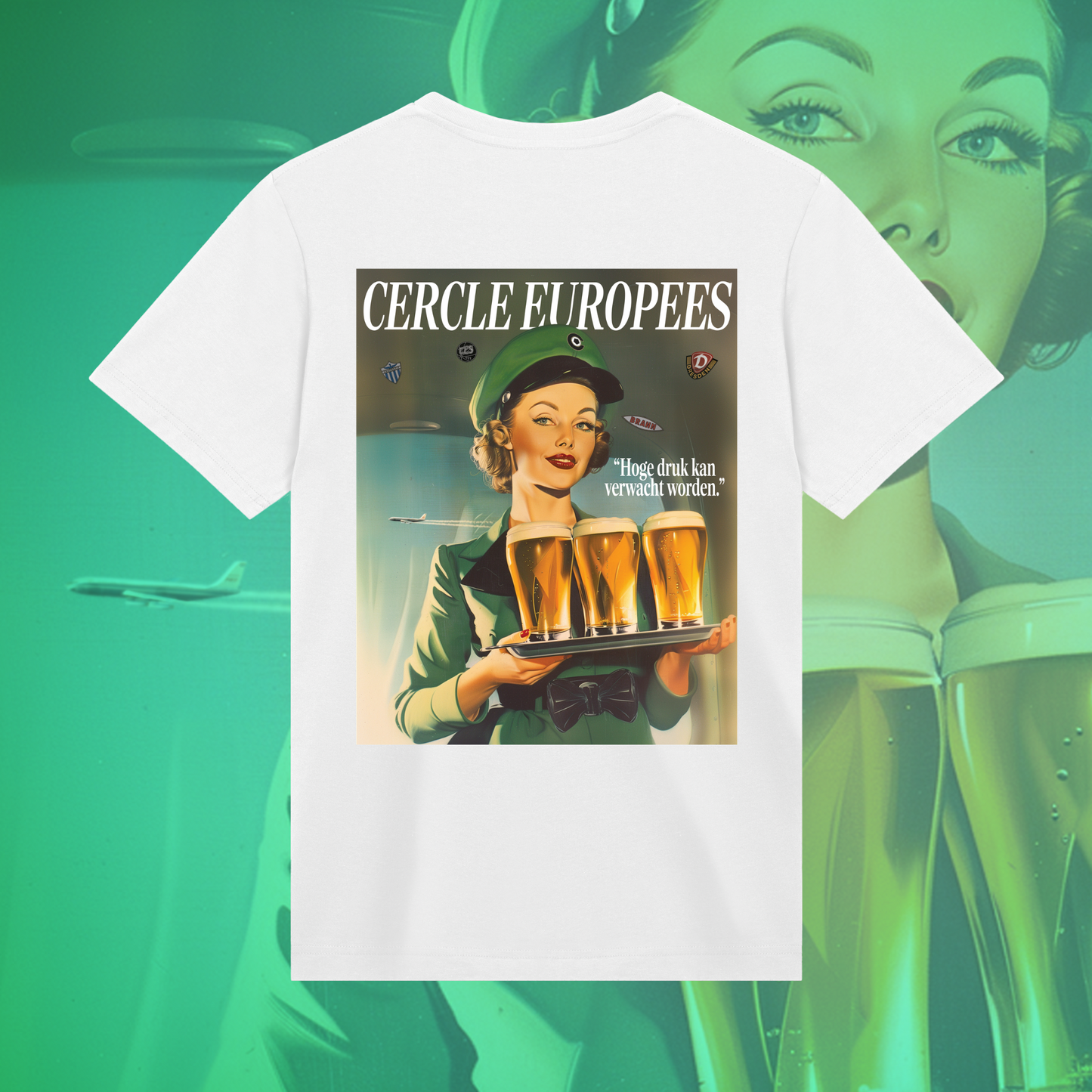 CERCLE EUROPEES TEE (WIT)