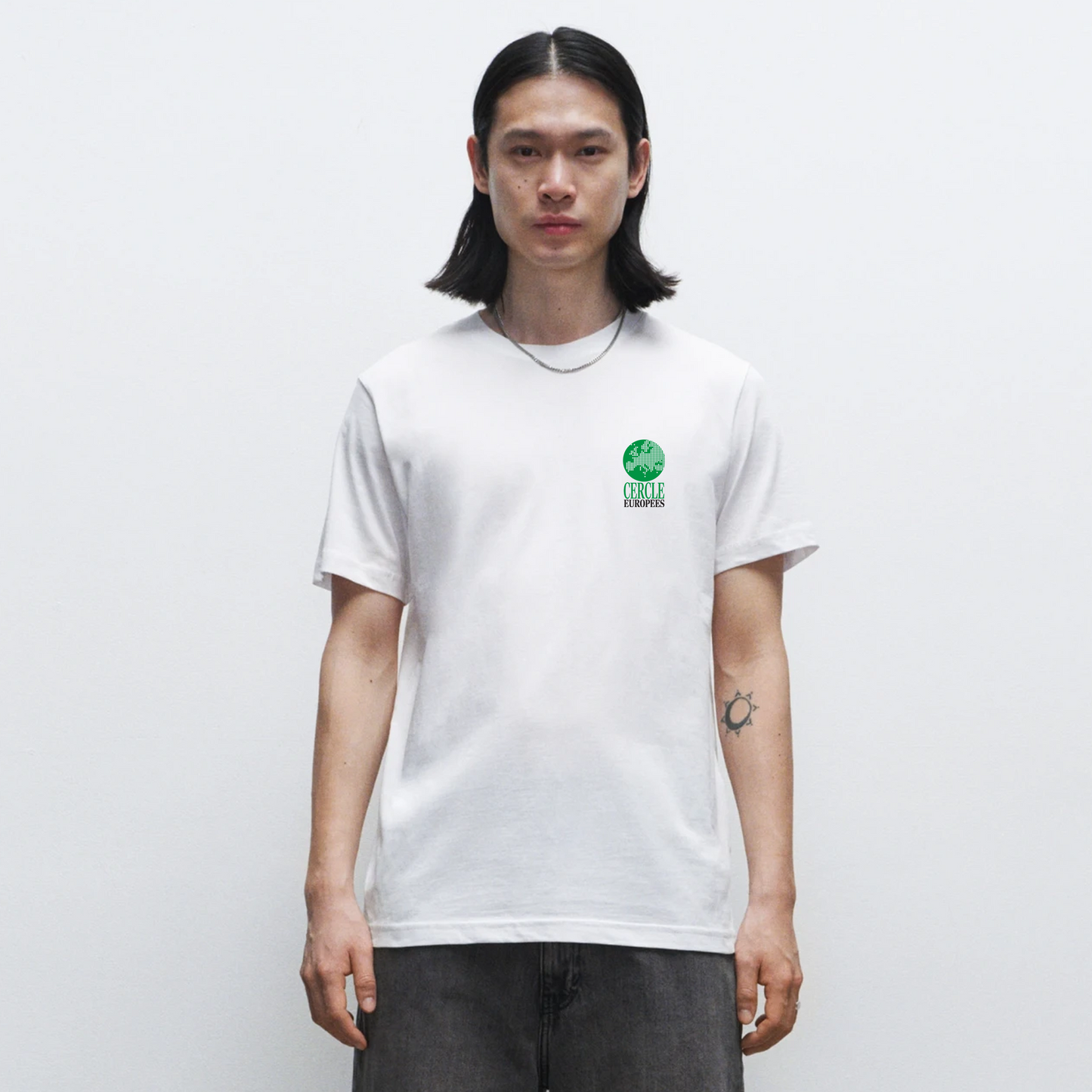 CERCLE EUROPEES TEE (WIT)