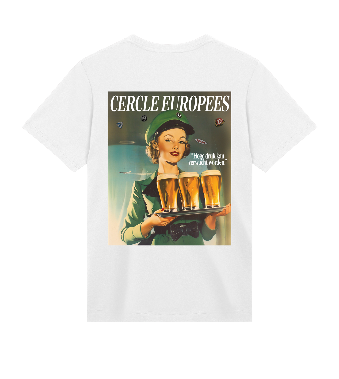 CERCLE EUROPEES TEE (WIT)