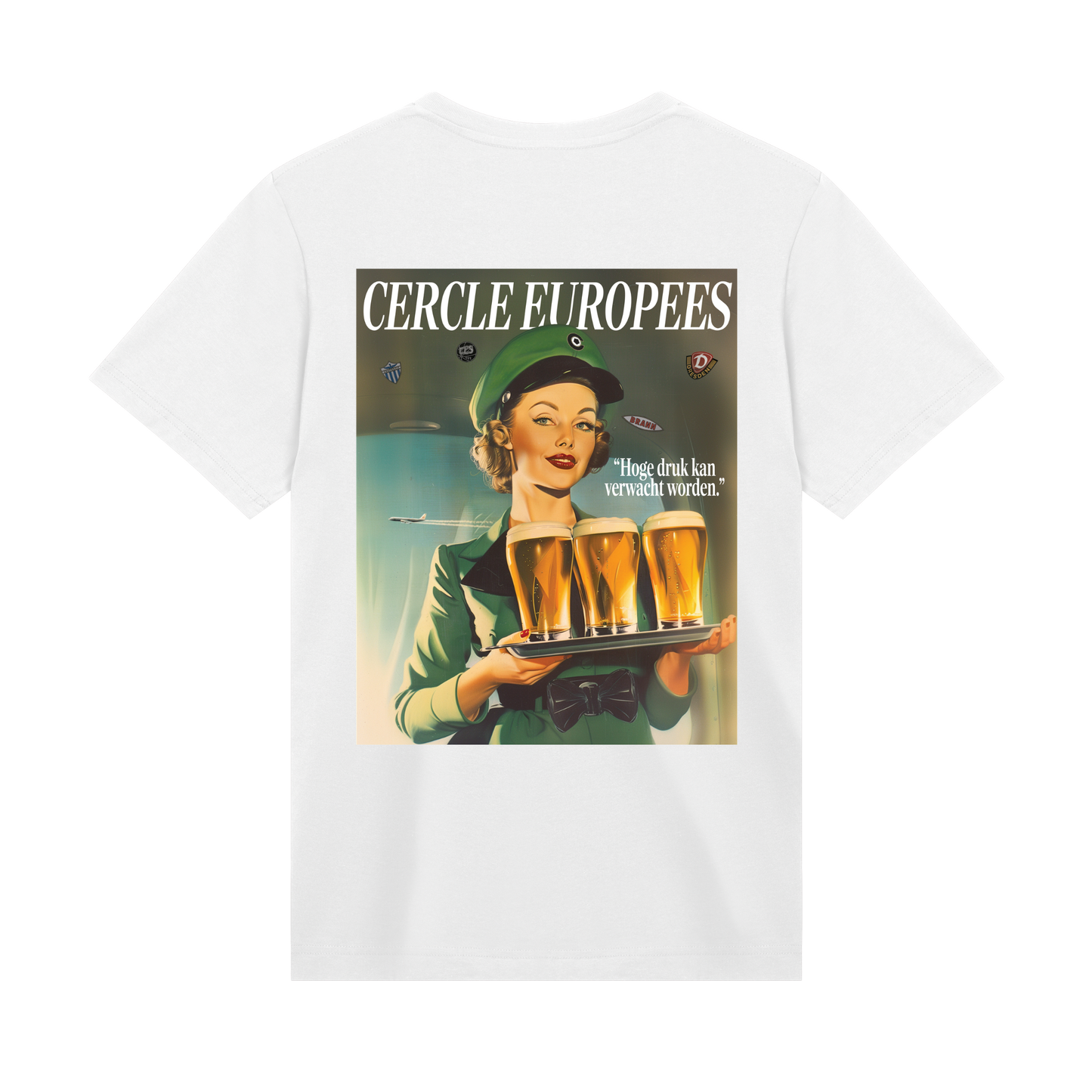 CERCLE EUROPEES TEE (WIT)